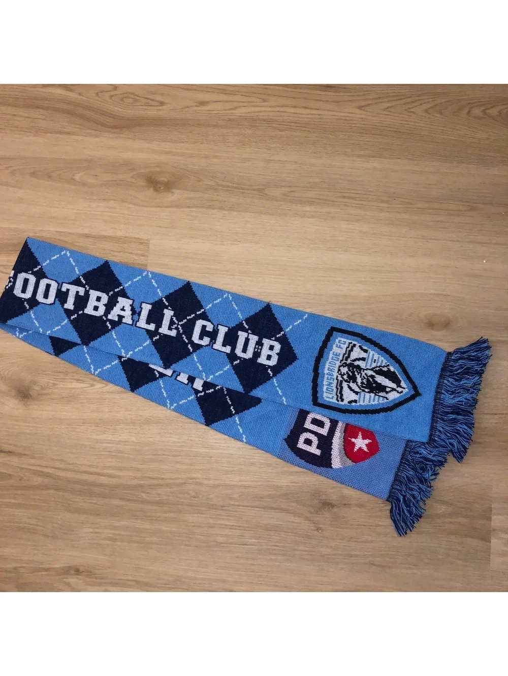 LIONSBRIDGE FC FOOTBALL CLUB FOUNDING MEMBER SCARF ERREA SOCCER USL RARE